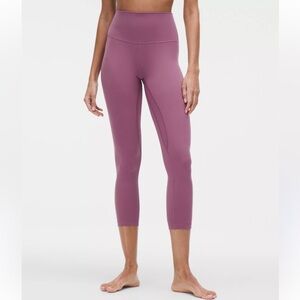 Lululemon Align HR 21” Legging in Pink Blossom